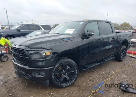 2022 Ram 1500 Big Horn 4X4 5'7 Box from USA, damaged, VIN 1C6RRFFG9NN427084